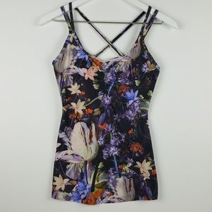 CALIA by Carrie Underwood Floral Tank Top Sz XS